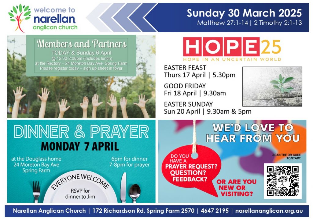 Church News - 30 March 2025