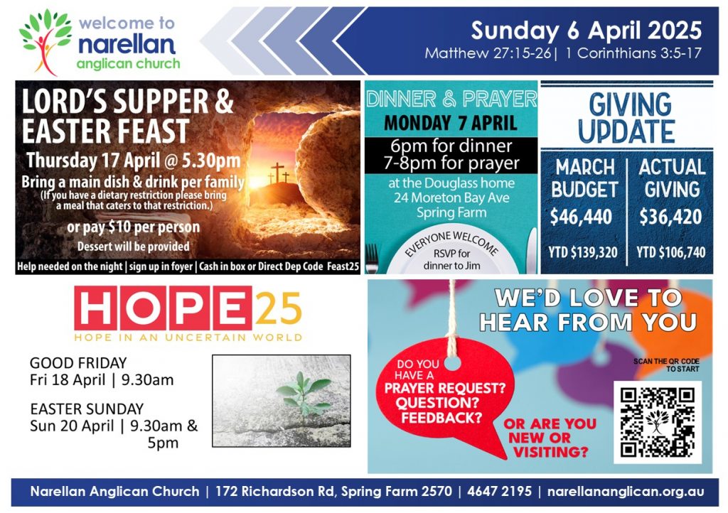Church News 6 May 2025