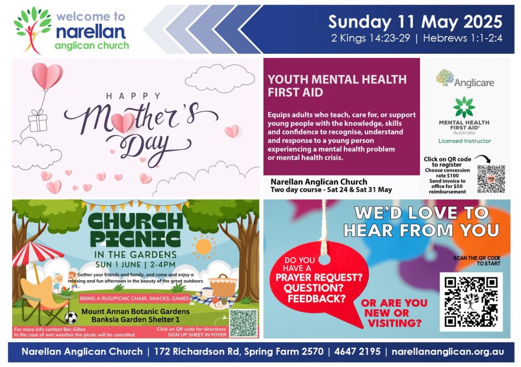 Church News 11 May 2025