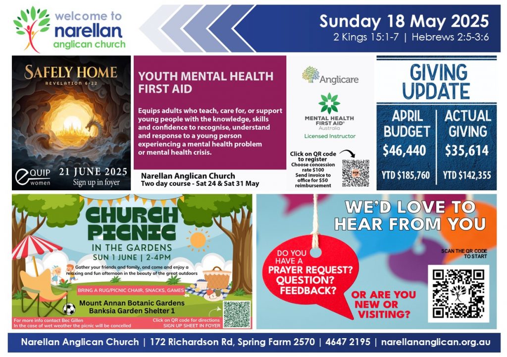 Church News 18 May 2025
