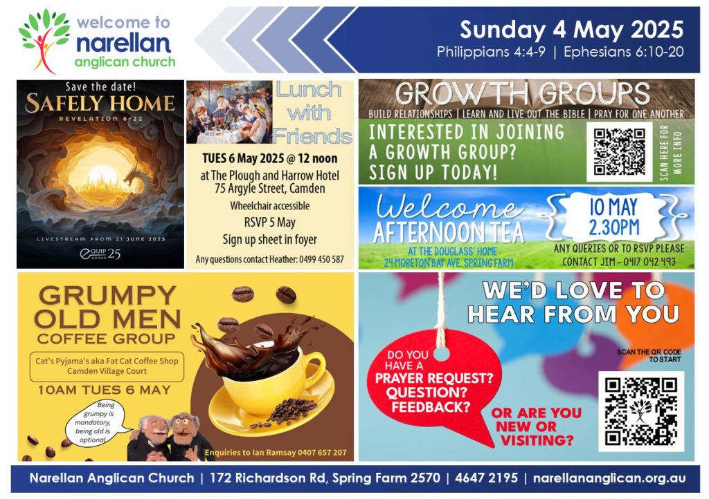 Church News 4 May 2025