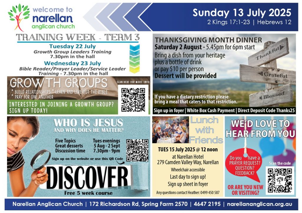 Church News - 13 July 2025