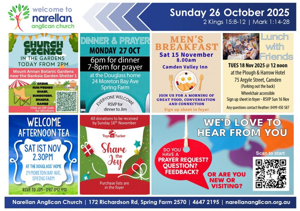 Church News 26 Oct 2025