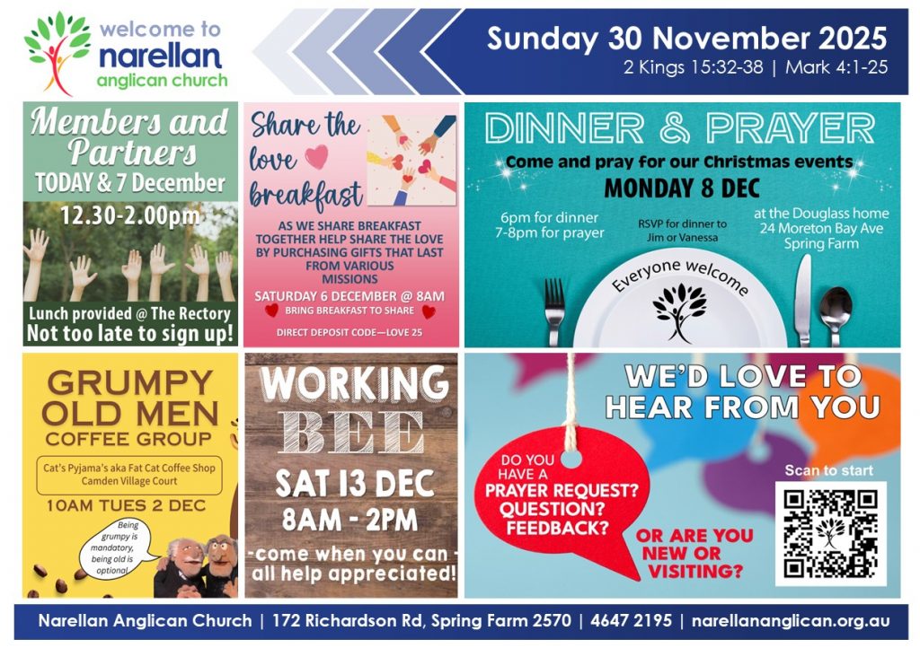 Church News 30 Nov 2025